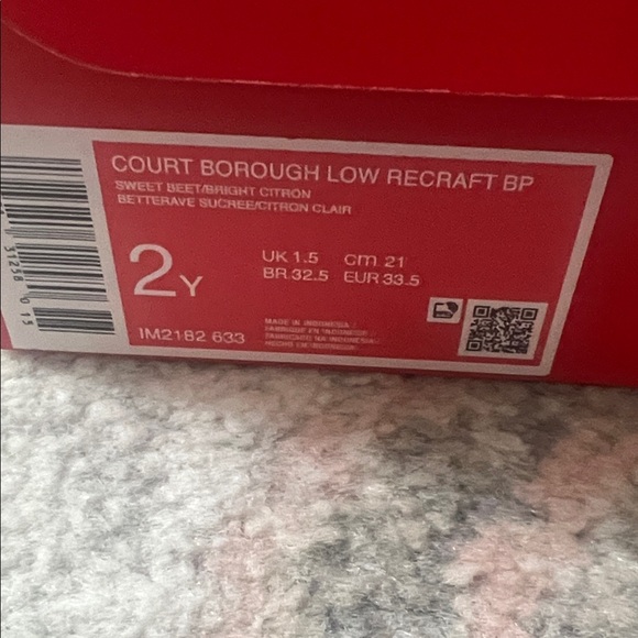 NWT Nike Kids' pink, Blue, and Yellow Sneakers - Picture 4 of 4